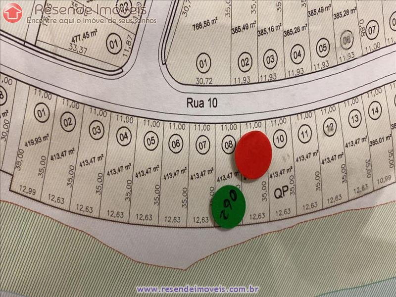 Terreno a Venda no Parque Ipiranga em Resende RJ