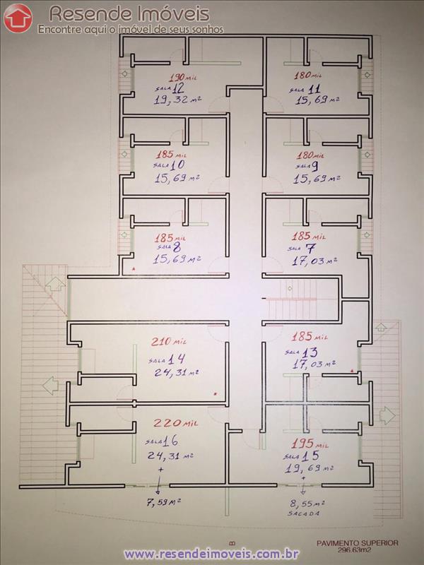 Sala Comercial para Alugar no Mirante das Agulhas em Resende RJ