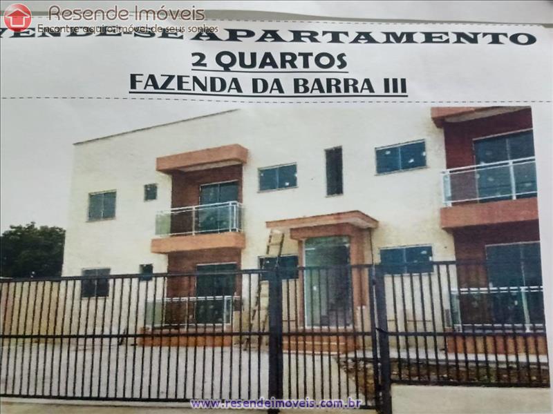 Apartamento a Venda no Fazenda da Barra III em Resende RJ
