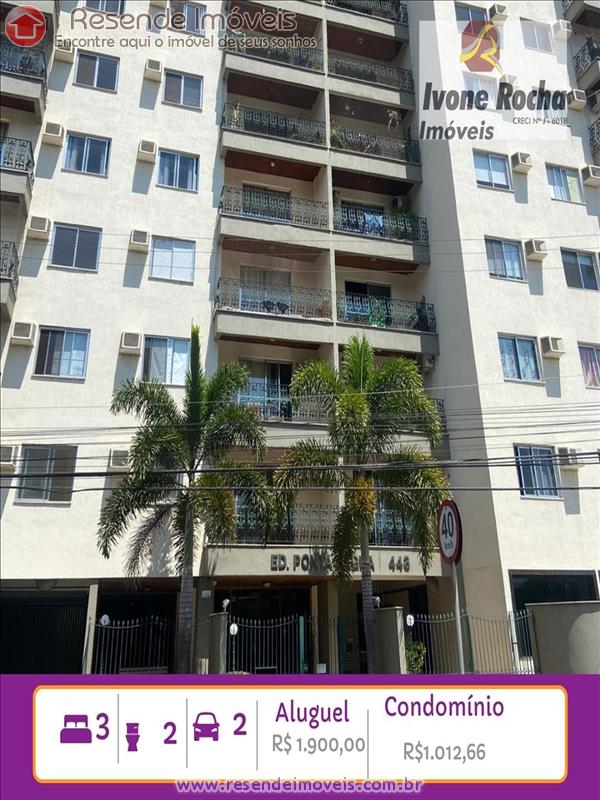 Apartamento para Alugar no Jardim Jalisco em Resende RJ